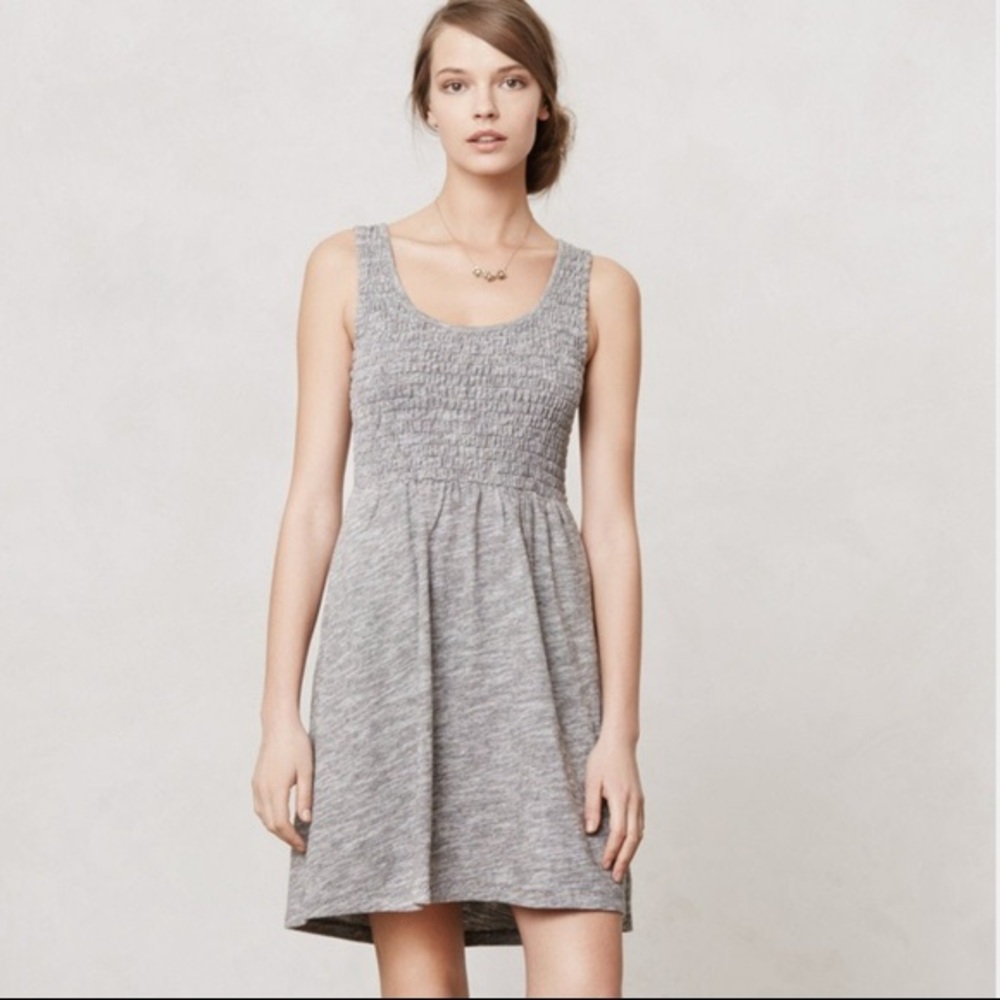 Anthropologie Lilka Midtown spacedyed dress